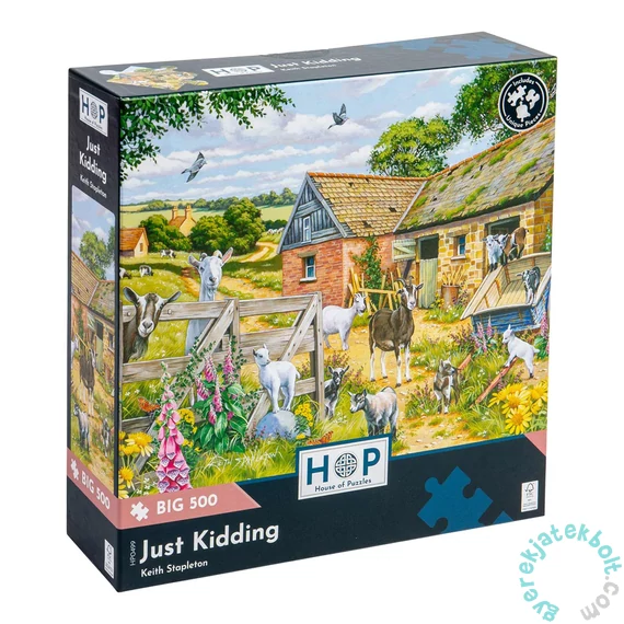House of Puzzles 500 db-os XXL puzzle - Just Kidding (HP0499)