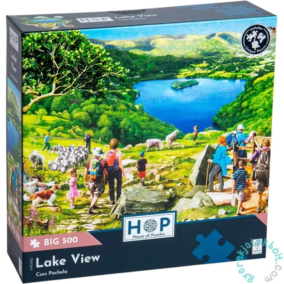 House of Puzzles 500 db-os XXL puzzle - Lake View (HP0760)