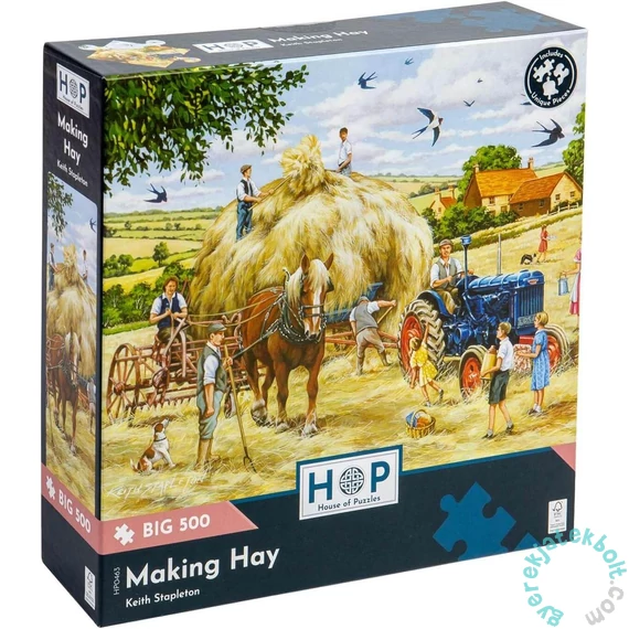 House of Puzzles 500 db-os XXL puzzle - Making Hay (HP0463)