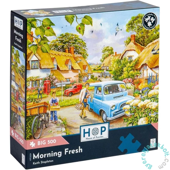 House of Puzzles 500 db-os XXL puzzle - Morning Fresh (HP0229)
