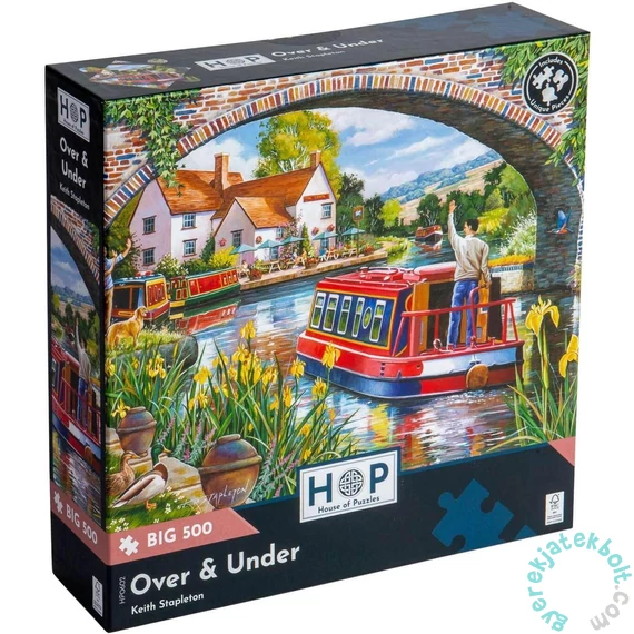 House of Puzzles 500 db-os XXL puzzle - Over & Under (HP0602)