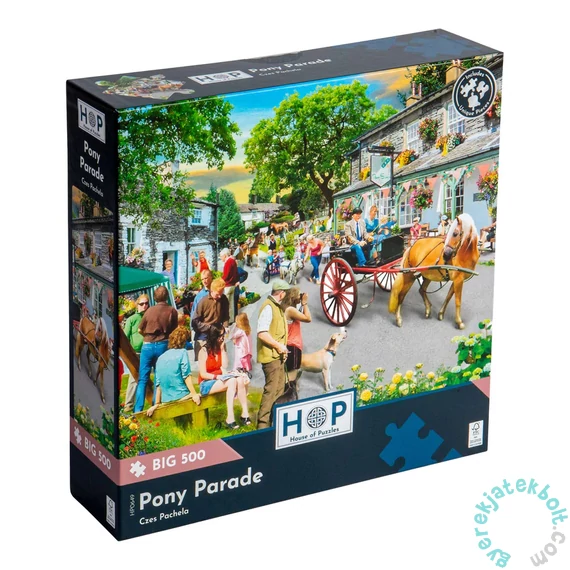 House of Puzzles 500 db-os XXL puzzle - Pony Parade (HP0649)