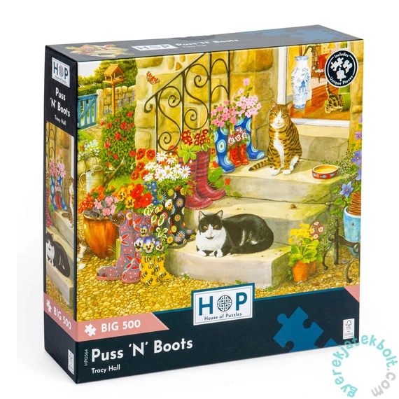 House of Puzzles 500 db-os XXL puzzle - Puss N Boots (HP0364)