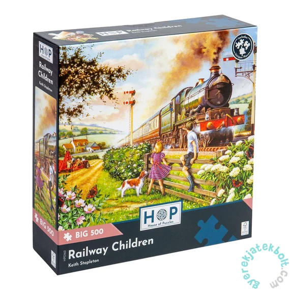 House of Puzzles 500 db-os XXL puzzle - Railway Children (HP0162)