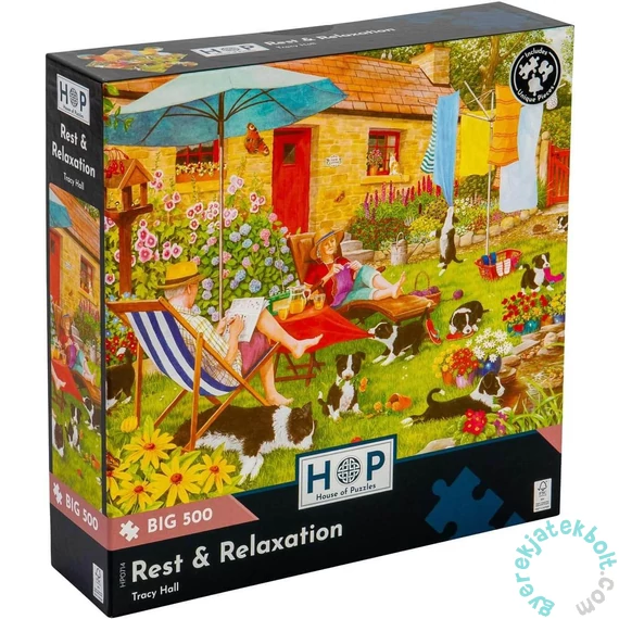 House of Puzzles 500 db-os XXL puzzle - Rest & Relaxation (HP0714)