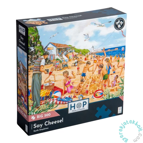 House of Puzzles 500 db-os XXL puzzle - Say Cheese (HP0623)