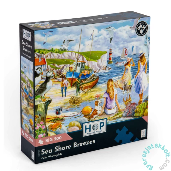 House of Puzzles 500 db-os XXL puzzle - Sea Shore Breezes (HP0502)