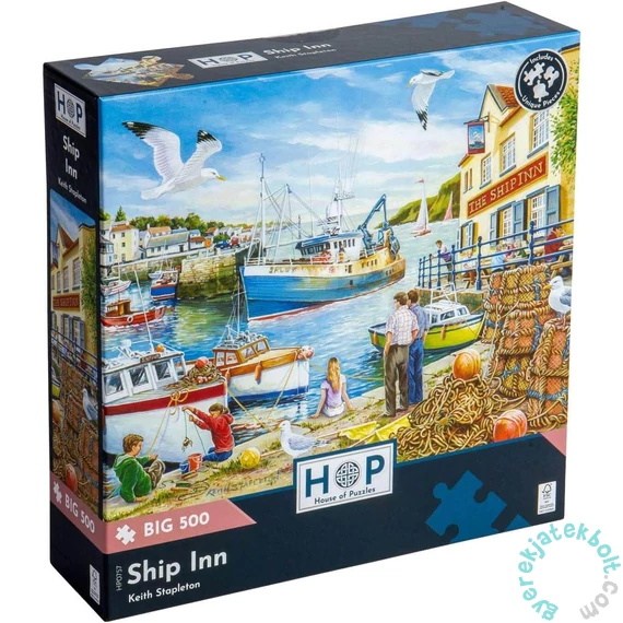 House of Puzzles 500 db-os XXL puzzle - Ship Inn (HP0757)