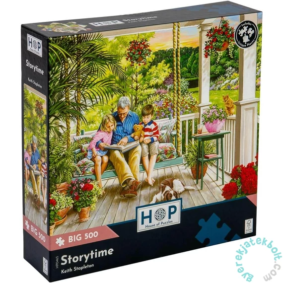 House of Puzzles 500 db-os XXL puzzle - Storytime (HP0465)