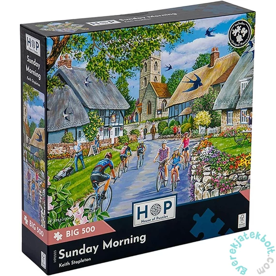 House of Puzzles 500 db-os XXL puzzle - Sunday Morning (HP0503)