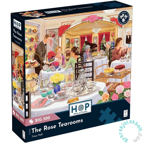 House of Puzzles 500 db-os XXL puzzle - The Rose Tearooms (HP0820)