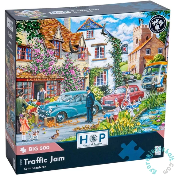 House of Puzzles 500 db-os XXL puzzle - Traffic Jam (HP0725)