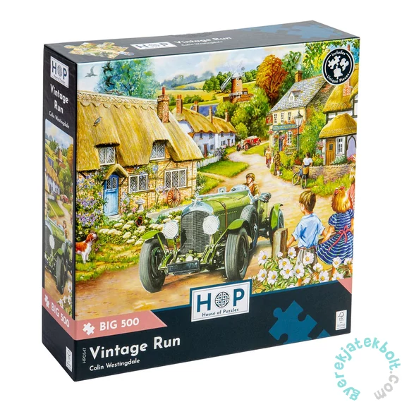 House of Puzzles 500 db-os XXL puzzle - Vintage Run (HP0547)