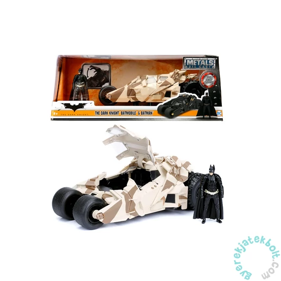 Batman - Batmobile fém autómodell figurával - The Dark Knight 