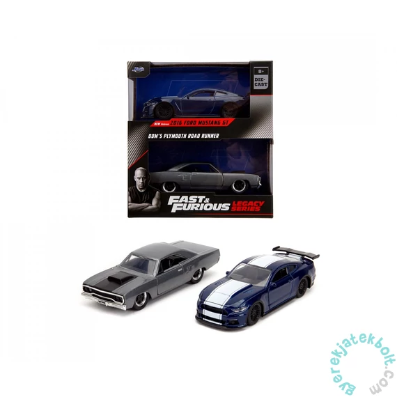 Halálos Iramban -  Ford - Plymount  2 db-os autószett - 1 -32 (253202018)