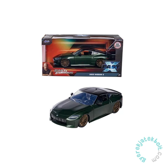 Jada Toys 253203100 Fast and Furious 2023 Nissan Z fém autómodell 1:24