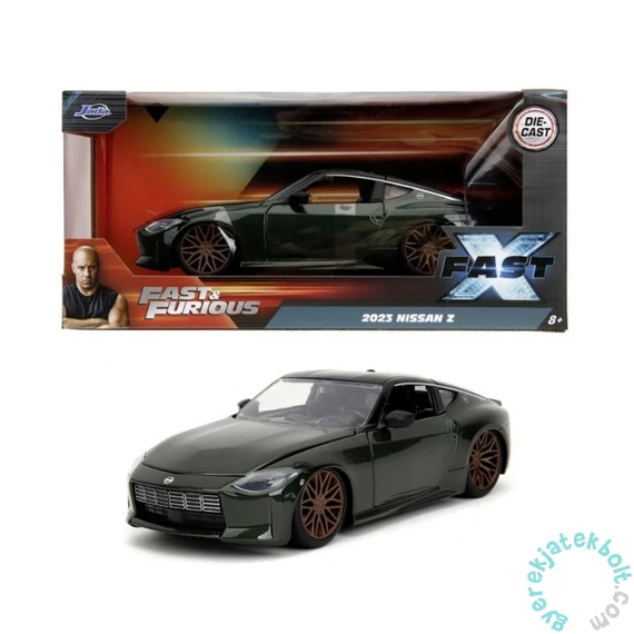 Jada Toys 9334791314R00 Fast and Furious 2023 Nissan Z fém autómodell 1:24