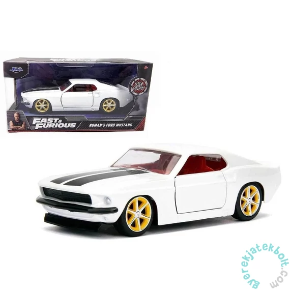 Jada Toys 9324075300W01 Fast and Furious Roman's Ford Mustang fém autómodell 1:32