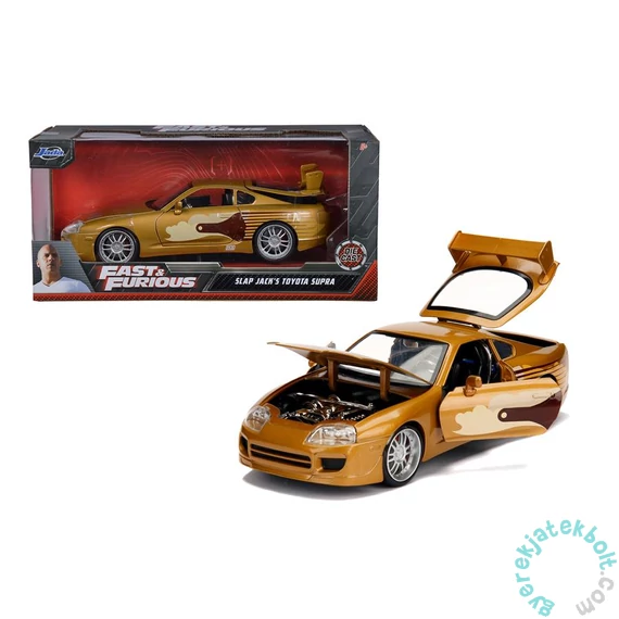 Halálos Iramban - 1995 Toyota Supra Gold játékautó - 1:24