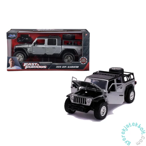 Halálos Iramban - Jeep Gladiator F9 játékautó - 1:24
