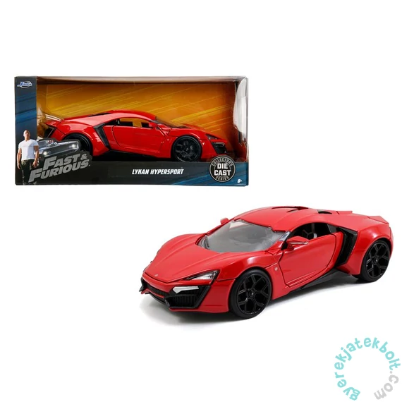 Halálos Iramban - Lykan Hypersport játékautó - 1:24