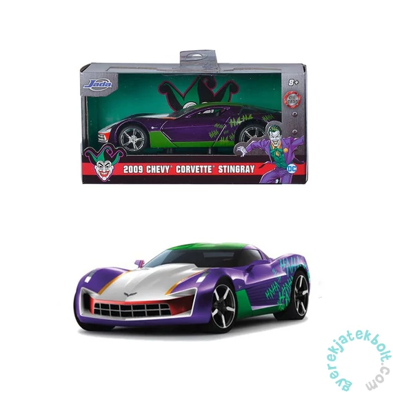 DC Comics - Joker fém autómodell - 2009 Chevrolet Corvette Stingray (253252016)