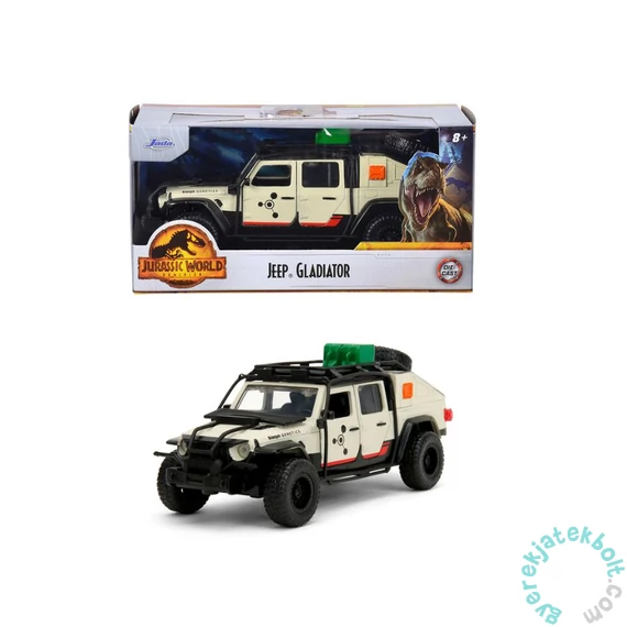 Jada - Jurassic World - Jeep Gladiator játékautó - 1 -32 (253252023)