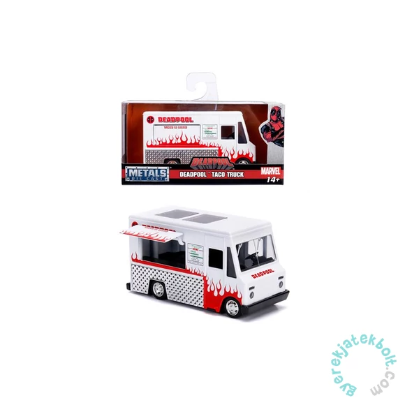 Marvel Deadpool Taco Truck fém autómodell
