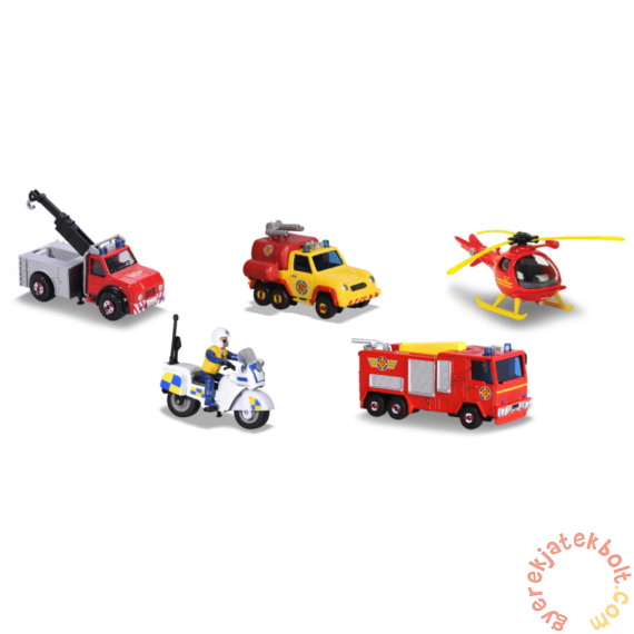 Sam, a tűzoltó járművek - 5 darabos játékszett (203094007)