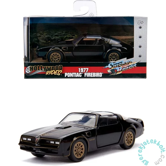 Jada - Hollywood Rides fém autómodell - Smokey és a bandita - 1977 Pontiac Firebird - 1:32 (253252001)