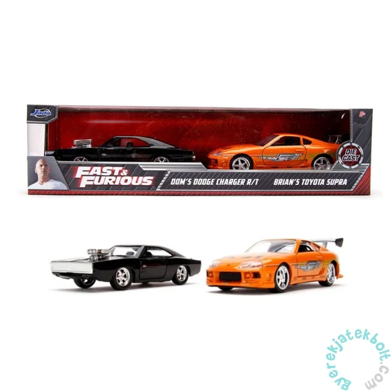 Jada Toys 9331981314R00 Fast and Furious 2 db-os fém autószett 1:32