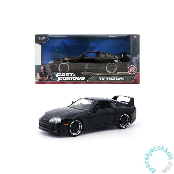 Jada Toys 9333380314R00 Fast &amp; Furious 1995 Toyota Supra fém autómodell 1:24