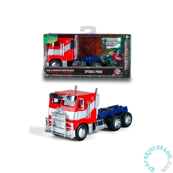 Jada Toys 9334257314R00 Transformers - Optimus Fővezér T7 fém autómodell - 1:32
