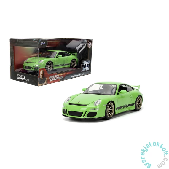 Jada Toys 9334919314R00 Fast &amp; Furious 2007 Porsche fém autómodell 1:24