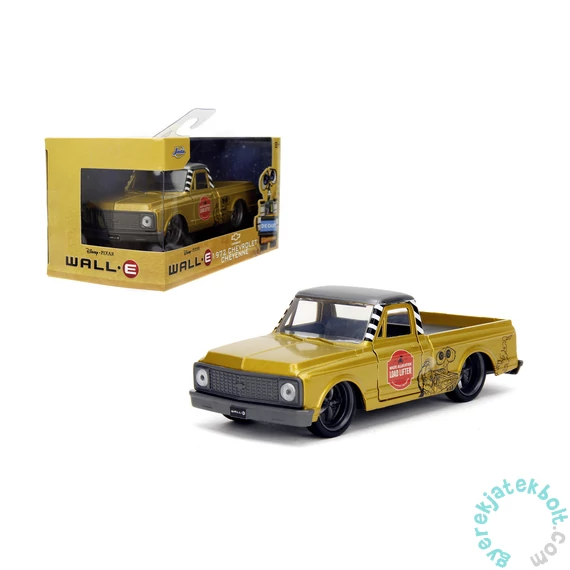 Jada Toys 9334925314R00 Wall-E 1972 Chevrolet Cheyenne fém autómodell 1:32