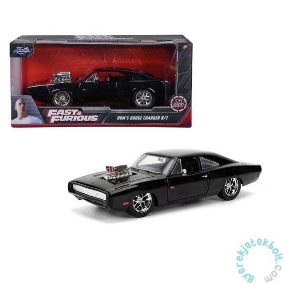 Jada Toys 9335423314R00 Fast and Furious - Dom's Dodge Charger R/T fém autómodell 1:24