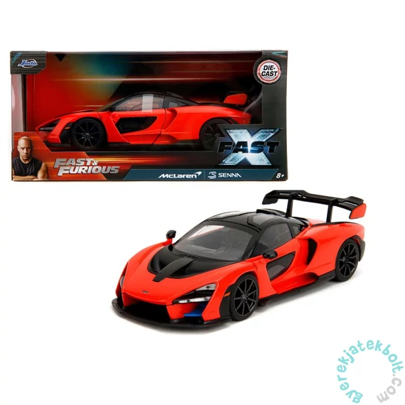 Jada Toys 9335485314R00 Fast and Furious - McLaren, Senna fém autómodell 1:24