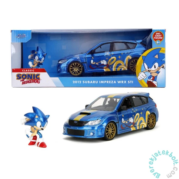 Jada Toys 9335871314R00 Sonic 2012 Subaru Impreza WRX STI fém autómodell 1:24