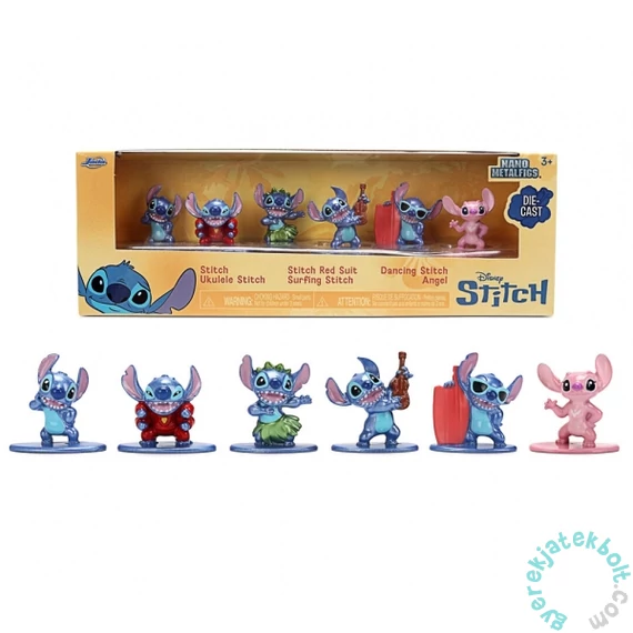 Jada Toys 9336325314R00 Disney Stitch nano figurakészlet 6 db-os