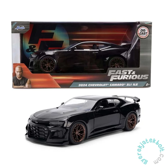 Jada Toys 9336475314R00 Fast and Furious 2024 Chevrolet Camaro fém autómodell 1:24