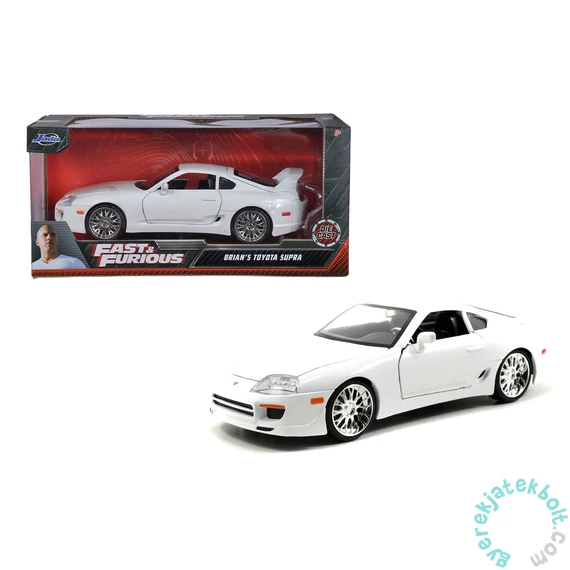 Jada Toys 9397375314R00 Fast &amp; Furious 1995 Toyota Supra fém autómodell 1:24