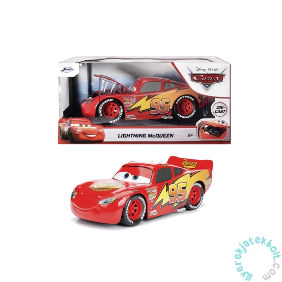 Jada Toys 9398099314R01 Verdák - Villám McQueen játékautó 1:24