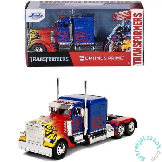 Jada Toys 9399802314 R00 Transformers fém autómodell - T1 Optimus Prime 1:32