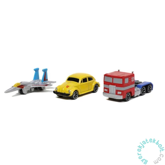 Transformers nano fém autószett - 3 db-os