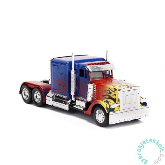 Transformers Optimus fővezér T1 fém autómodell - 13 cm
