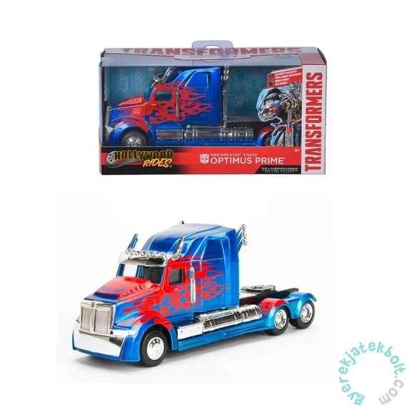 Jada - Transformers Optimus fővezér T5 Western Star fém autómodell - 1:32 (253112002)