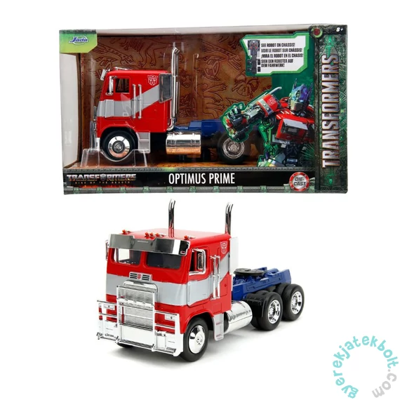 Jada - Transformers - Optimus Fővezér T7 fém autómodell - 1:24 (253115014)