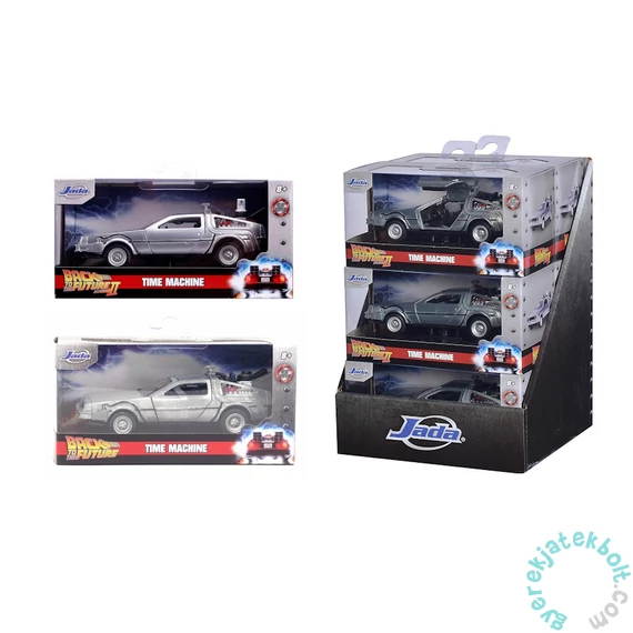 Jada Toys 253252018 Vissza a jövőbe játékautó - többféle - 1:32