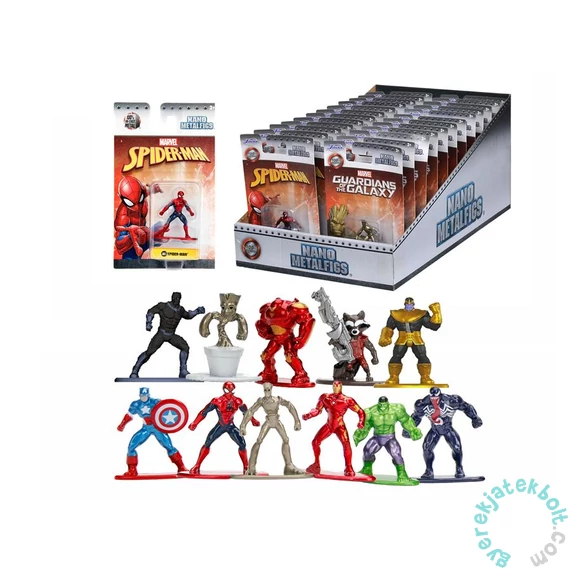 Marvel - Avengers- Bosszúállók nano fém figura- 6 féle