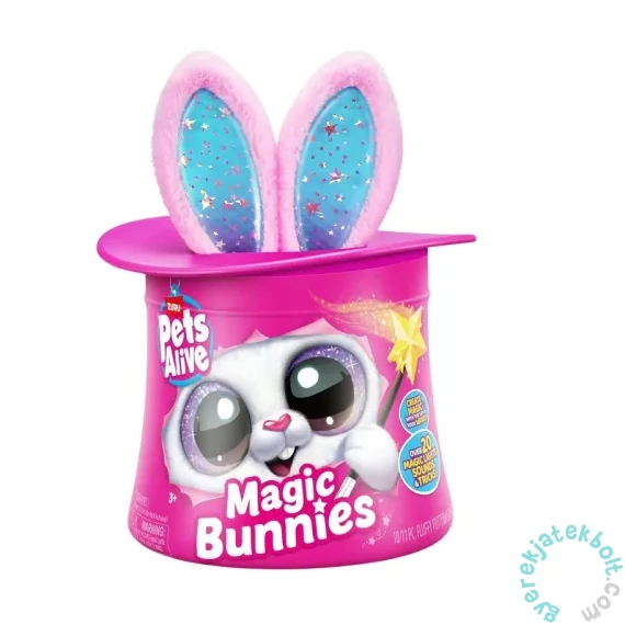 Zuru Pets Alive Magic Bunny meglepetés nyuszi bűvészkalapban - többféle (9549)